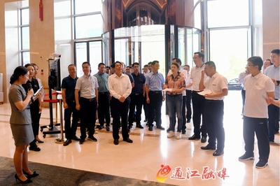 孫輝帶隊督導天府旅游名縣創建工作，全面提升旅游咨詢服務水平